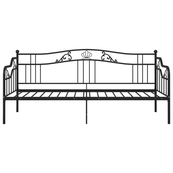 Schlafsofa-Gestell Gajdos 90x200cm (Metall) schwarz