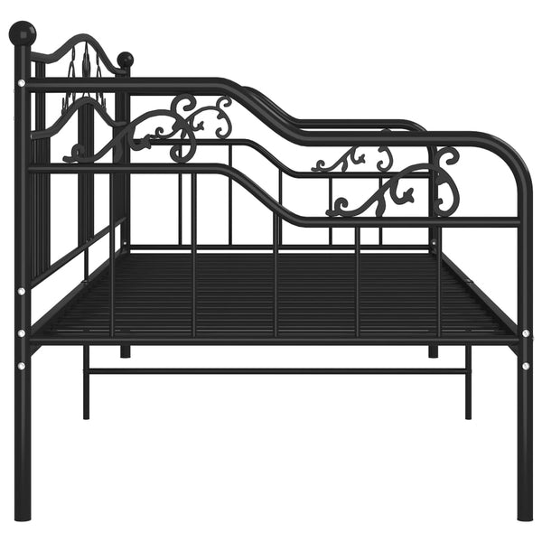 Schlafsofa-Gestell Gajdos 90x200cm (Metall) schwarz