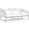 Graues Schlafsofa-Gestell Gajdos 90x200cm (Metall)