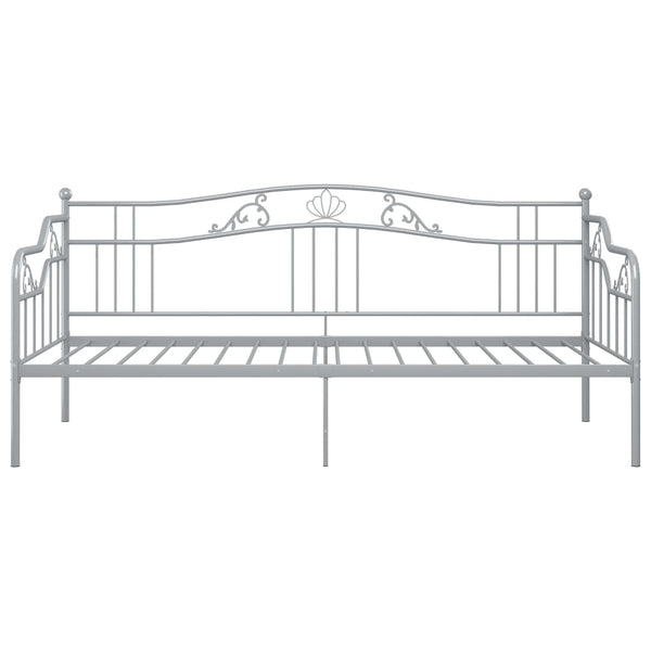 Graues Schlafsofa-Gestell Gajdos 90x200cm (Metall)