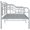 Graues Schlafsofa-Gestell Gajdos 90x200cm (Metall)