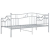 Graues Schlafsofa-Gestell Gajdos 90x200cm (Metall)