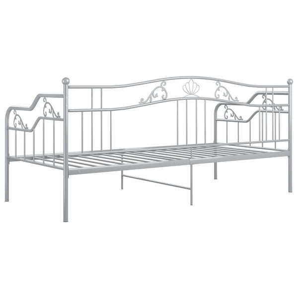 Graues Schlafsofa-Gestell Gajdos 90x200cm (Metall)