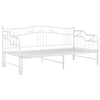 Weißes Schlafsofabettgestell Sinina 90x200cm (Metall)