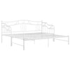 Weißes Schlafsofabettgestell Sinina 90x200cm (Metall)