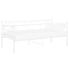 Weißes Schlafsofa-Gestell Soimana 90x200cm (Metall)