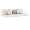 Weißes Schlafsofa-Gestell Soimana 90x200cm (Metall)
