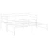 Weißes Schlafsofa-Gestell Lenica 90x200cm (Metall)