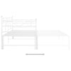 Weißes Schlafsofa-Gestell Lenica 90x200cm (Metall)