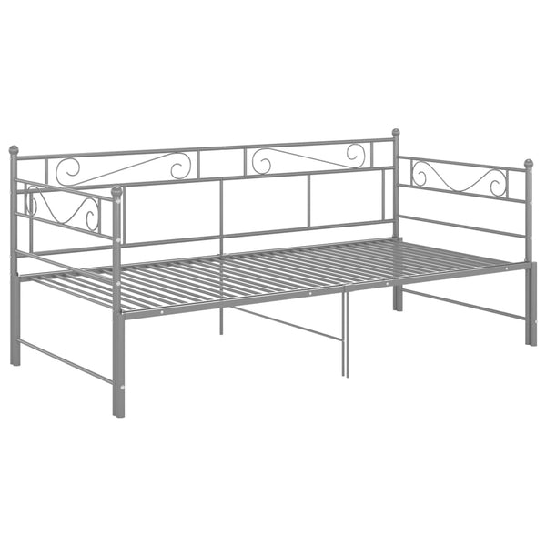 Schlafsofa-Gestell Lenica 90x200cm, grau (Metall)