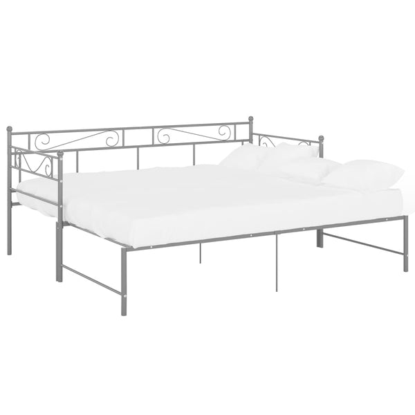 Schlafsofa-Gestell Lenica 90x200cm, grau (Metall)