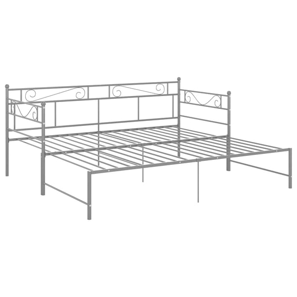 Schlafsofa-Gestell Lenica 90x200cm, grau (Metall)