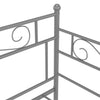 Schlafsofa-Gestell Lenica 90x200cm, grau (Metall)