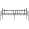 Schwarzes Schlafsofa-Gestell Triada 90x200cm (Metall)