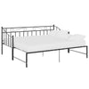 Schwarzes Schlafsofa-Gestell Harden 90x200cm (Metall)