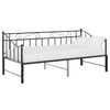 Schwarzes Schlafsofa-Gestell Harden 90x200cm (Metall)