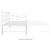 Weißes Schlafsofa-Gestell Harden 90x200cm (Metall)