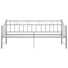 Grauer Schlafsofa-Rahmen Harden 90x200cm (Metall)