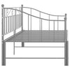 Grauer Schlafsofa-Rahmen Harden 90x200cm (Metall)