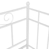Weißes Schlafsofa-Gestell Tavinel 90x200cm (Metall)