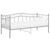 Graues Schlafsofa-Gestell Tavinel 90x200cm (Metall)