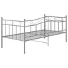 Graues Schlafsofa-Gestell Tavinel 90x200cm (Metall)