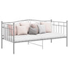 Graues Schlafsofa-Gestell Tavinel 90x200cm (Metall)