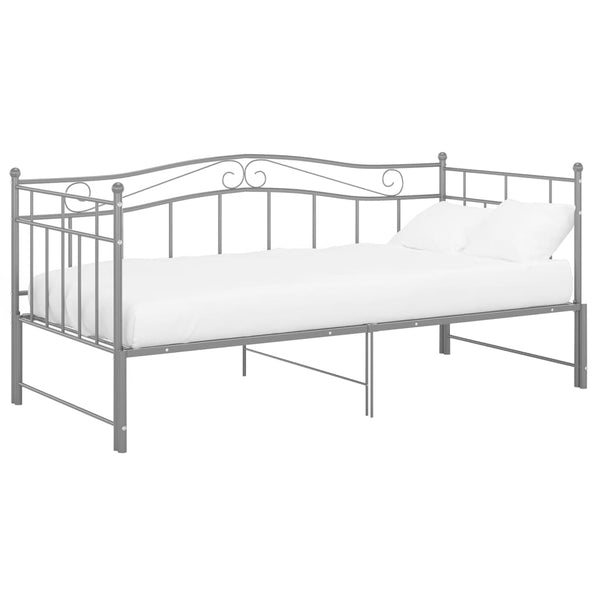 Schlafcouchgestell Star 90x200cm (Metall) grau