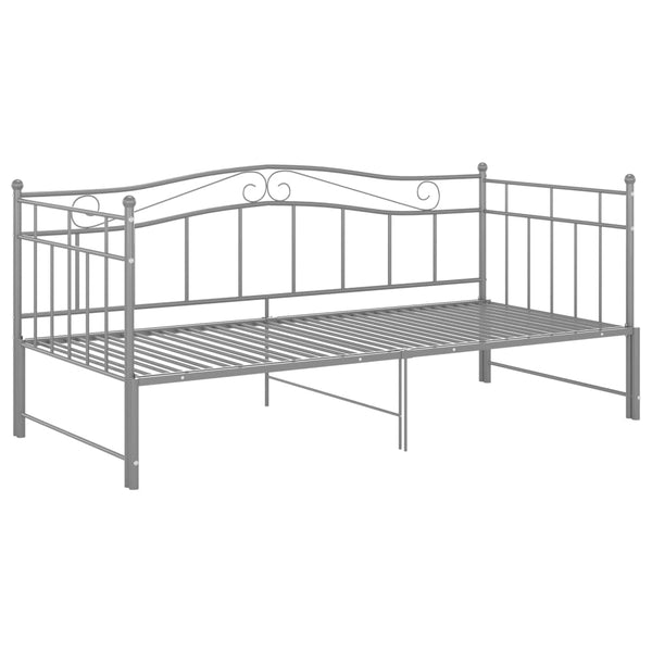 Schlafcouchgestell Star 90x200cm (Metall) grau