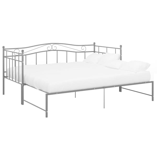 Schlafcouchgestell Star 90x200cm (Metall) grau