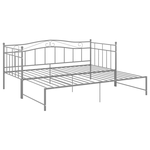 Schlafcouchgestell Star 90x200cm (Metall) grau