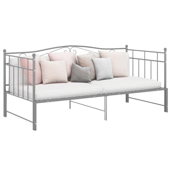 Schlafcouchgestell Star 90x200cm (Metall) grau