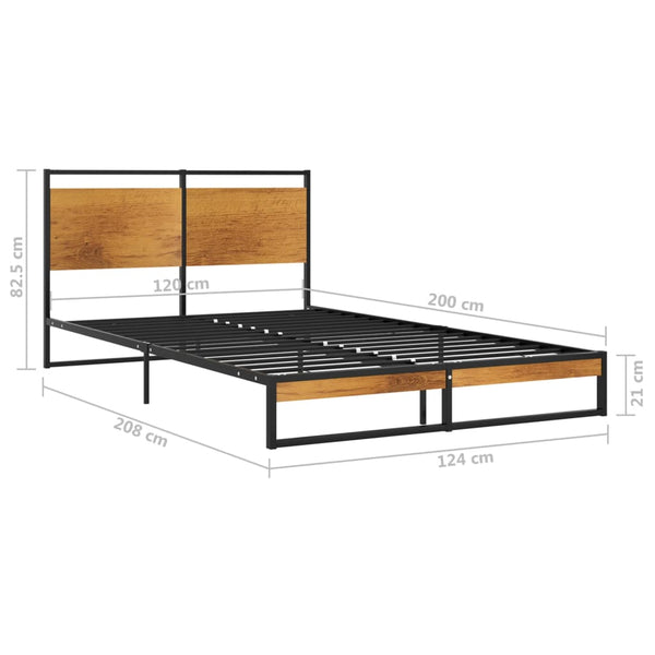 Bettrahmen Moynahan 120x200cm (Metall)