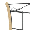 Bettgestell Henry 100x200cm, schwarz (Metall)