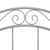 Graues Bettgestell Dinul 100x200cm (Metall)