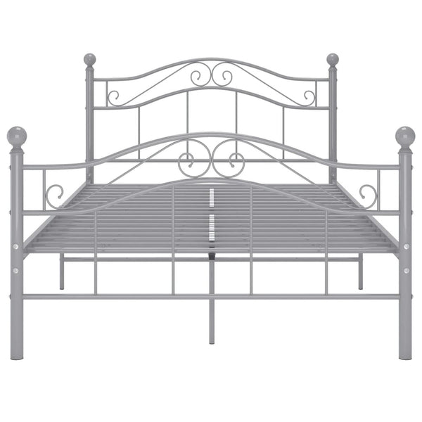 Graues Bettgestell Totosel 120x200cm (Metall)