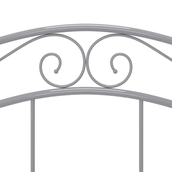 Graues Bettgestell Totosel 120x200cm (Metall)