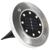 RGB-Solar-Bodeneinbauleuchten Rolanda 8 Stück LED (Farben)