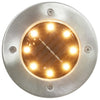 RGB-Solar-Bodeneinbauleuchten Rolanda 8 Stück LED (Farben)