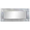Spiegel in Flugzeugform Zely 110x50cm (Metall)