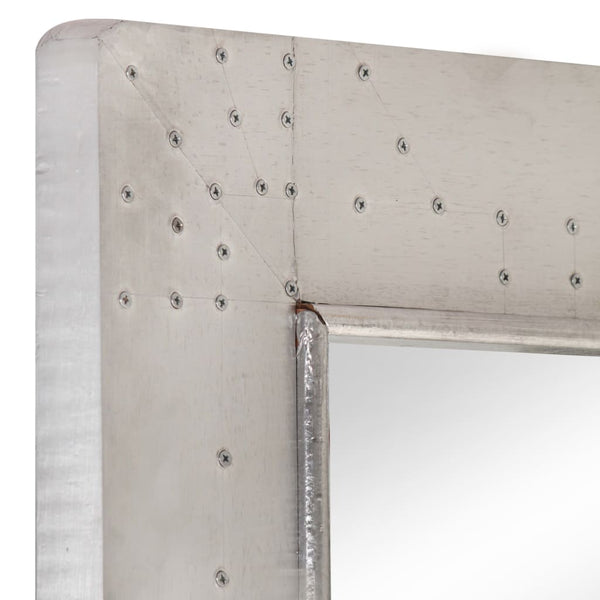 Spiegel in Flugzeugform Zely 110x50cm (Metall)