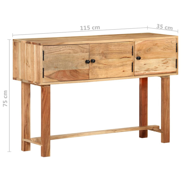 Sideboard Chynna 115x35x75cm (Akazienholz)