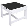 Weißer Kindertisch und 2 Stühle Günter (MDF)