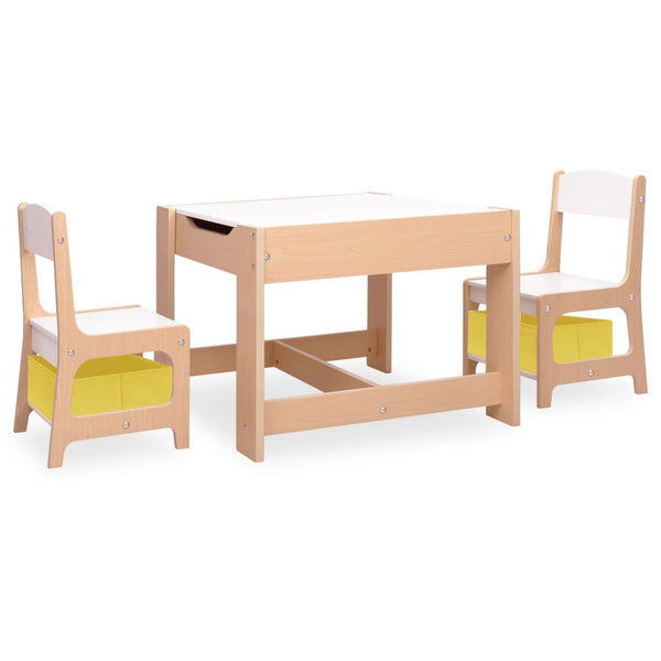 Kindertisch und 2 Stühle Günter (MDF)