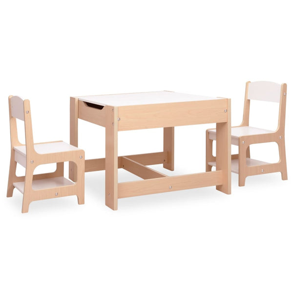 Kindertisch und 2 Stühle Günter (MDF)