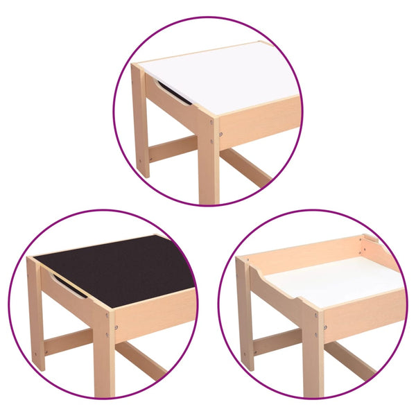 Kindertisch und 2 Stühle Günter (MDF)