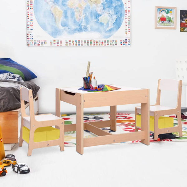 Kindertisch und 2 Stühle Günter (MDF)