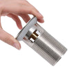 Silberner Siphon mit Stopfen und Überlauf Franta 6,4x6,4x9,1cm