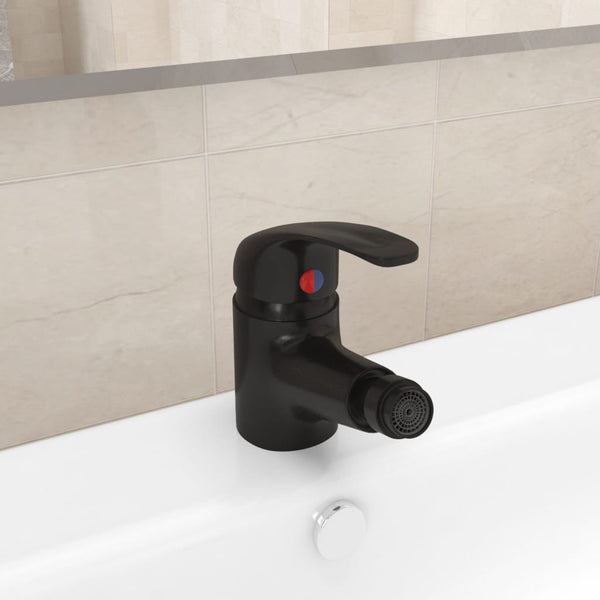 Schwarzer Bad-Bidet-Wasserhahn Gherghelusa 13x12cm