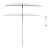 Halbsonnenschirm Sand mit Stange Artusa 180x90cm